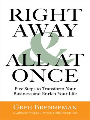 cover image of Right Away & All at Once